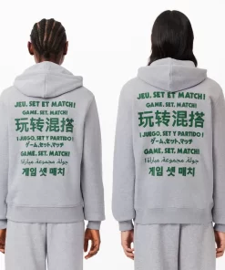 Lacoste Sweatshirts-Slogan Jogger Hoodie