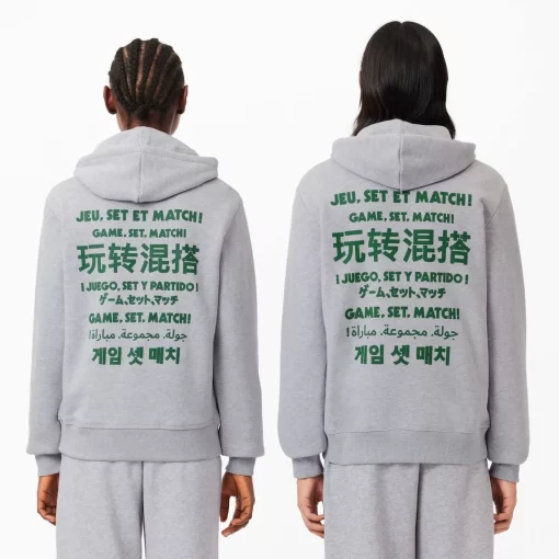 Lacoste Sweatshirts-Slogan Jogger Hoodie