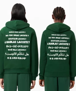 Lacoste Sweatshirts-Slogan Jogger Hoodie