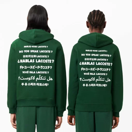 Lacoste Sweatshirts-Slogan Jogger Hoodie