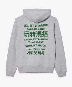 Lacoste Sweatshirts-Slogan Jogger Hoodie