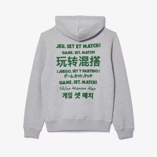 Lacoste Sweatshirts-Slogan Jogger Hoodie