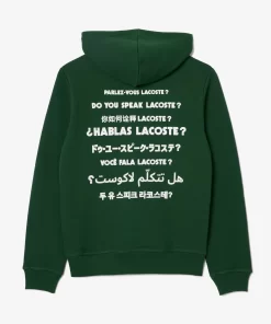 Lacoste Sweatshirts-Slogan Jogger Hoodie