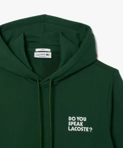 Lacoste Sweatshirts-Slogan Jogger Hoodie