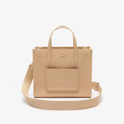 Lacoste Bags-Small Chantaco Leather Tote