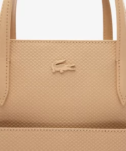 Lacoste Bags-Small Chantaco Leather Tote