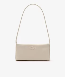 Lacoste Cross Body-Small City Court Grain Leather Hobo Bag