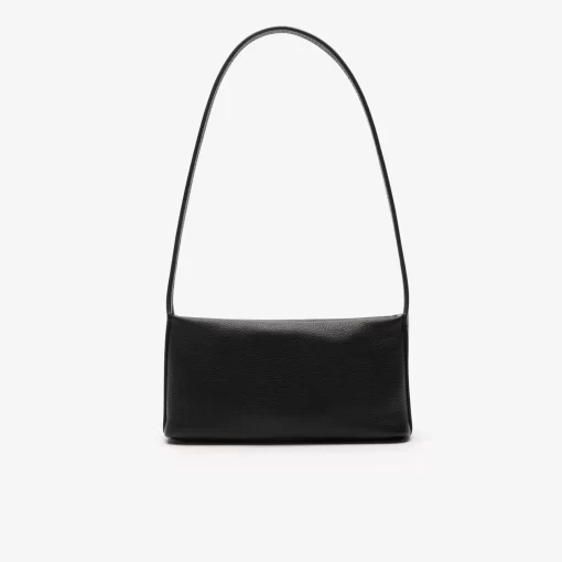 Lacoste Cross Body-Small City Court Grain Leather Hobo Bag