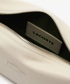 Lacoste Cross Body-Small City Court Grain Leather Hobo Bag