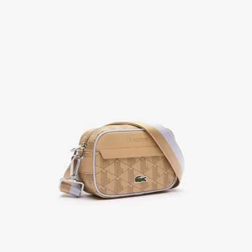 Lacoste Vertical Bags-Small The Blend Grain Effect Cross Body Bag