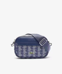 Lacoste Vertical Bags-Small The Blend Grained Effect Shoulder Bag