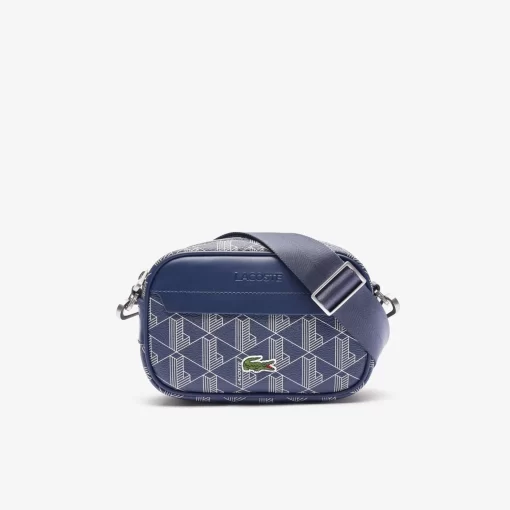 Lacoste Vertical Bags-Small The Blend Grained Effect Shoulder Bag