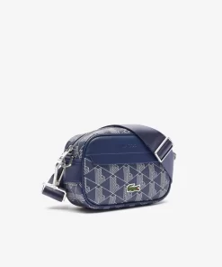 Lacoste Vertical Bags-Small The Blend Grained Effect Shoulder Bag