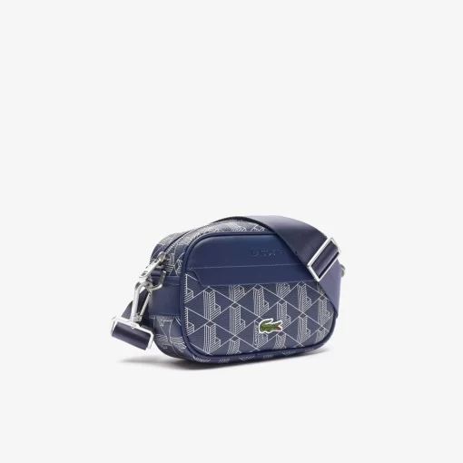 Lacoste Vertical Bags-Small The Blend Grained Effect Shoulder Bag