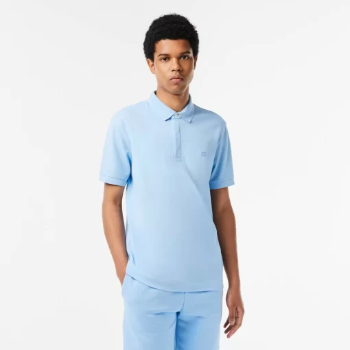 Lacoste Polo Shirts-Smart Paris Polo Shirt Stretch Cotton