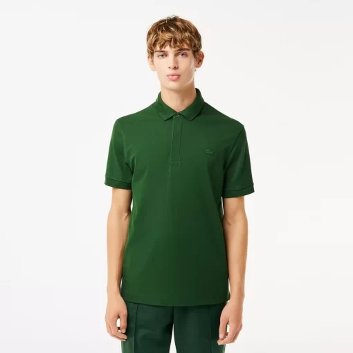 Lacoste Polo Shirts-Smart Paris Polo Shirt Stretch Cotton