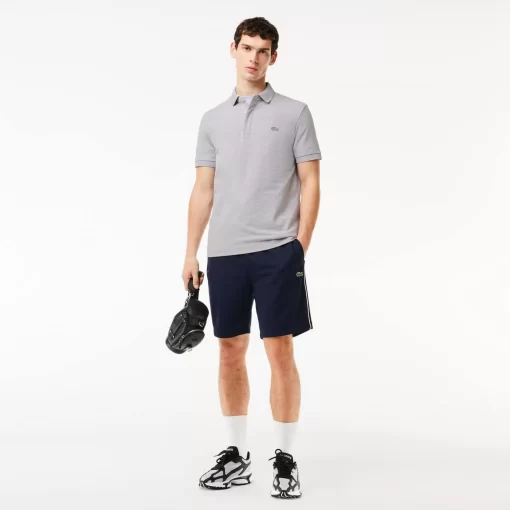 Lacoste Polo Shirts-Smart Paris Polo Shirt Stretch Cotton