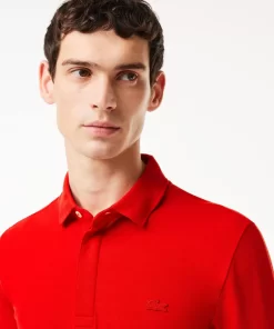 Lacoste Polo Shirts-Smart Paris Polo Shirt Stretch Cotton