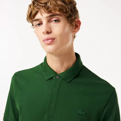 Lacoste Polo Shirts-Smart Paris Polo Shirt Stretch Cotton