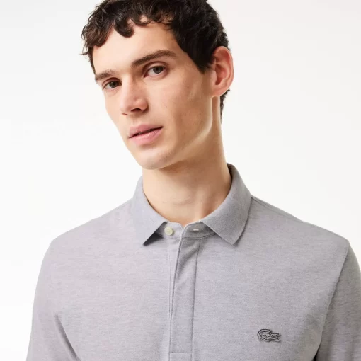 Lacoste Polo Shirts-Smart Paris Polo Shirt Stretch Cotton