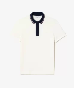 Lacoste Polo Shirts-Smart Paris Regular Fit Contrast Neck Polo Shirt