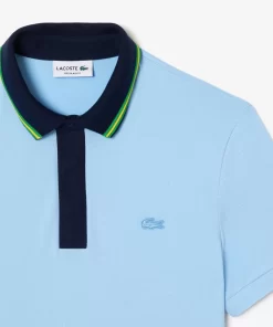 Lacoste Polo Shirts-Smart Paris Regular Fit Contrast Neck Polo Shirt