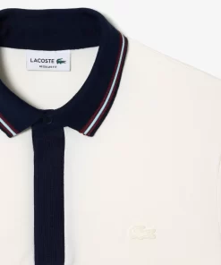 Lacoste Polo Shirts-Smart Paris Regular Fit Contrast Neck Polo Shirt