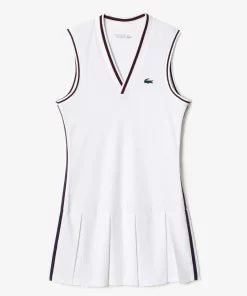 Lacoste Tennis-Sport Dress With Removable Pique Shorts