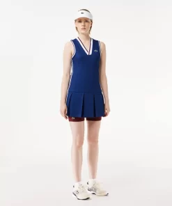 Lacoste Tennis-Sport Dress With Removable Pique Shorts