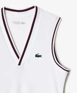 Lacoste Tennis-Sport Dress With Removable Pique Shorts