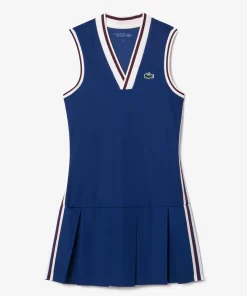 Lacoste Tennis-Sport Dress With Removable Pique Shorts