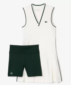 Lacoste Tennis-Sport Dress With Removable Pique Shorts