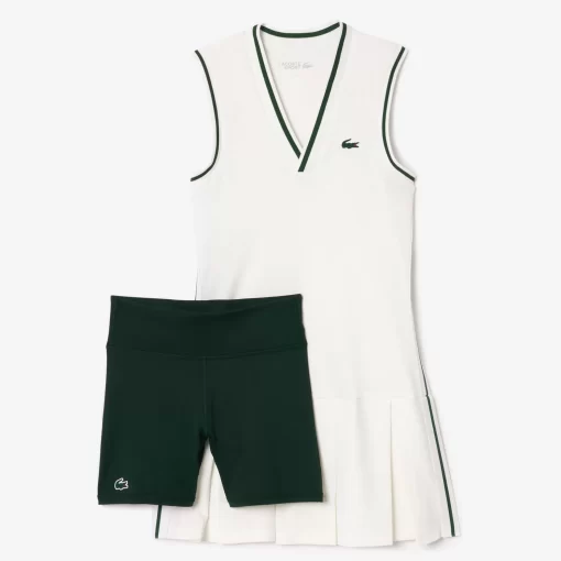 Lacoste Tennis-Sport Dress With Removable Pique Shorts