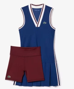 Lacoste Tennis-Sport Dress With Removable Pique Shorts