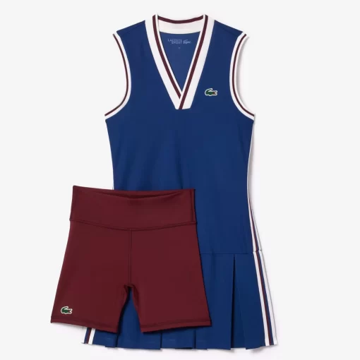 Lacoste Tennis-Sport Dress With Removable Pique Shorts