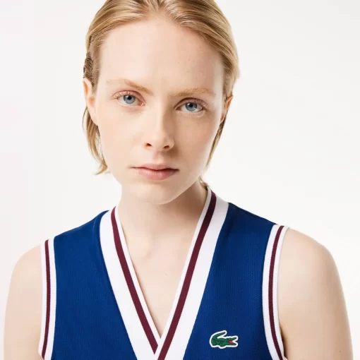 Lacoste Tennis-Sport Dress With Removable Pique Shorts