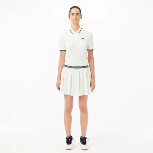 Lacoste Tennis-Sport Skirt With Integrated Pique Shorty