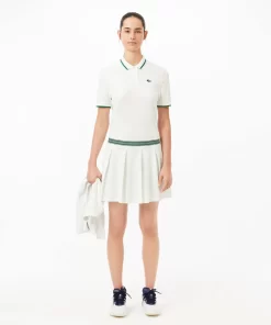 Lacoste Tennis-Sport Skirt With Integrated Pique Shorty