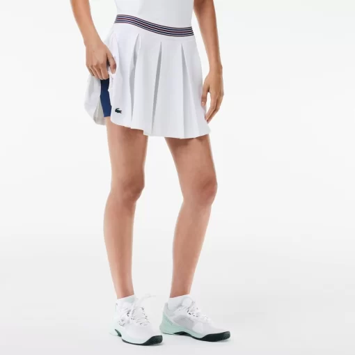 Lacoste Tennis-Sport Skirt With Integrated Pique Shorty