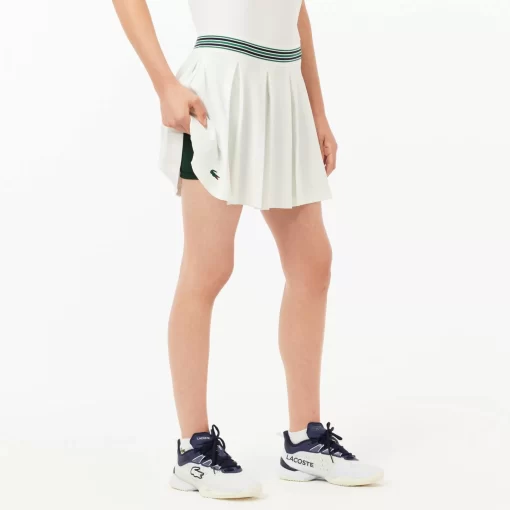 Lacoste Tennis-Sport Skirt With Integrated Pique Shorty