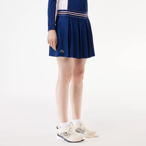 Lacoste Sport Clothing-Sport Skirt With Integrated Pique Shorty