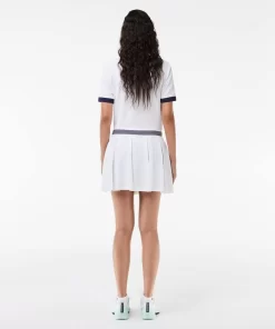 Lacoste Tennis-Sport Skirt With Integrated Pique Shorty