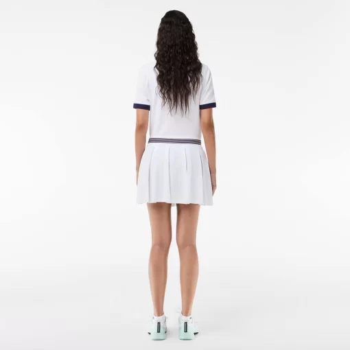 Lacoste Tennis-Sport Skirt With Integrated Pique Shorty