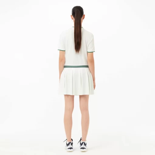 Lacoste Tennis-Sport Skirt With Integrated Pique Shorty