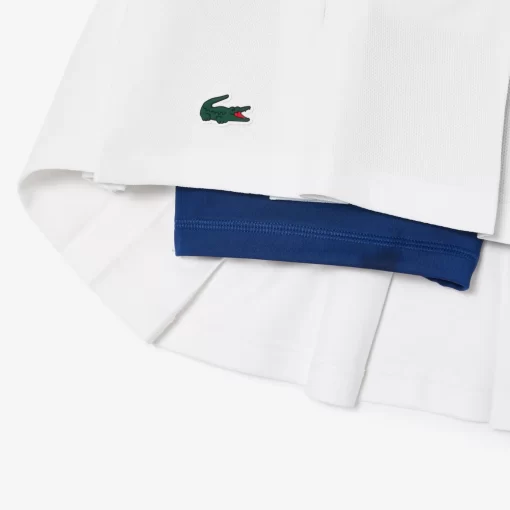 Lacoste Tennis-Sport Skirt With Integrated Pique Shorty