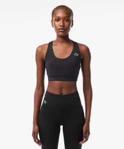 Lacoste Fitness & Training-Sport Stretch Medium Support Bralette