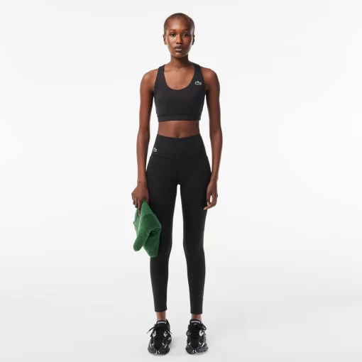 Lacoste Fitness & Training-Sport Stretch Medium Support Bralette