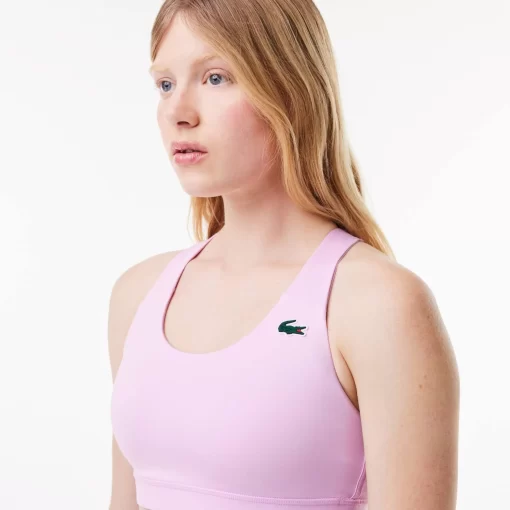 Lacoste Fitness & Training-Sport Stretch Medium Support Bralette