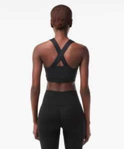 Lacoste Fitness & Training-Sport Stretch Medium Support Bralette