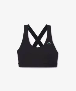 Lacoste Fitness & Training-Sport Stretch Medium Support Bralette